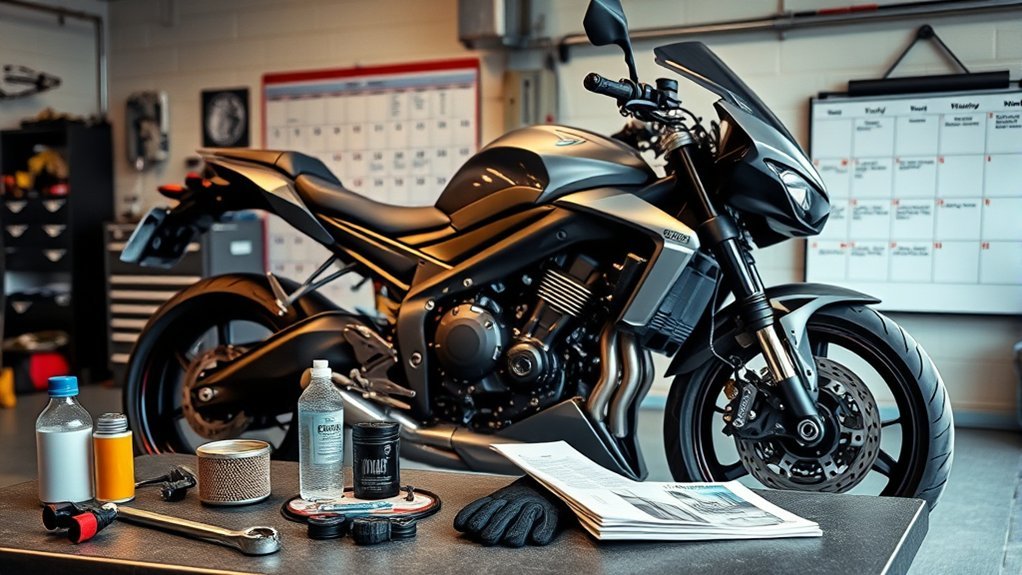 essential motorcycle maintenance tasks