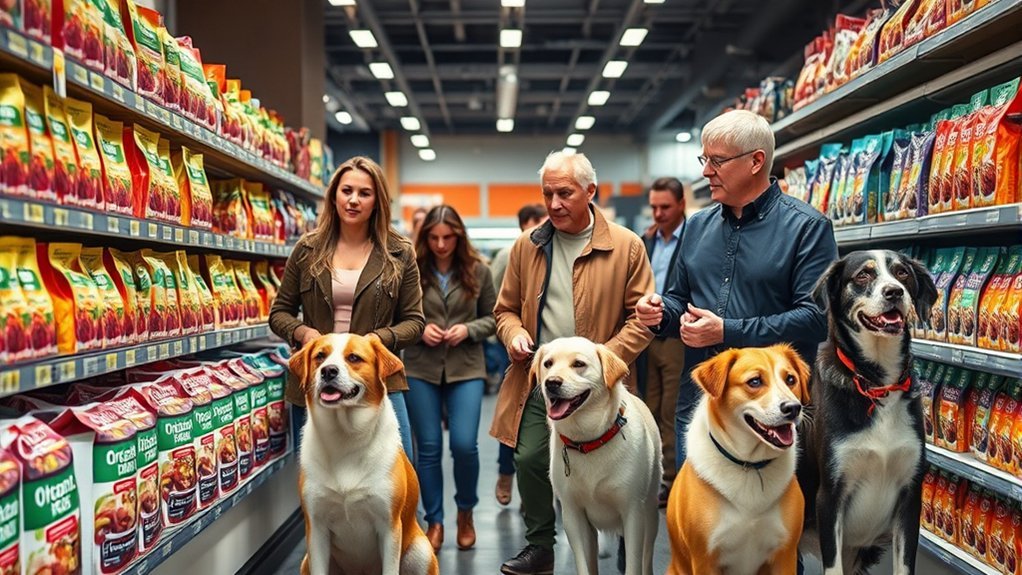 evolution of dog food