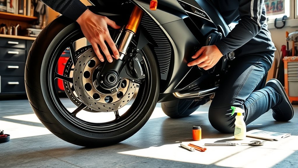 extend motorcycle brake pads