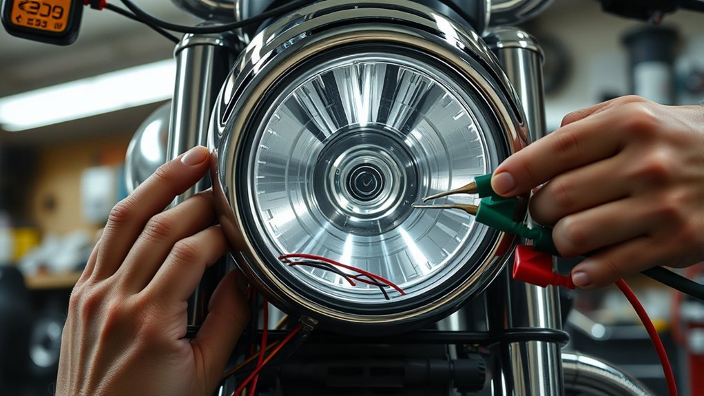fixing flickering halogen headlights