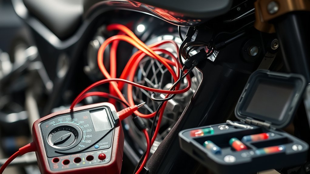 fixing motorcycle electrical issues