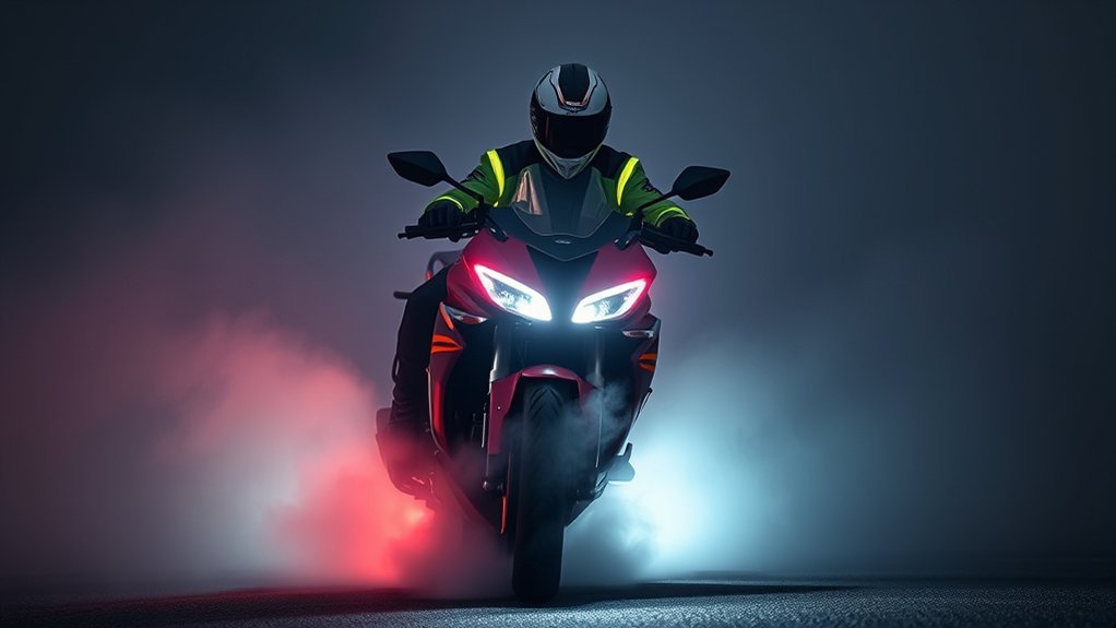 foggy motorcycle safety techniques