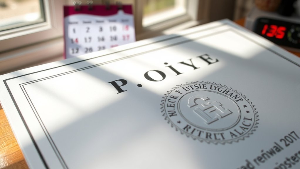 food hygiene certificate renewal