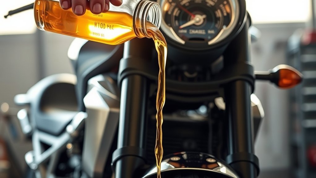 fork oil impacts performance