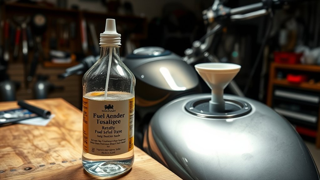 fuel preservation for motorcycles