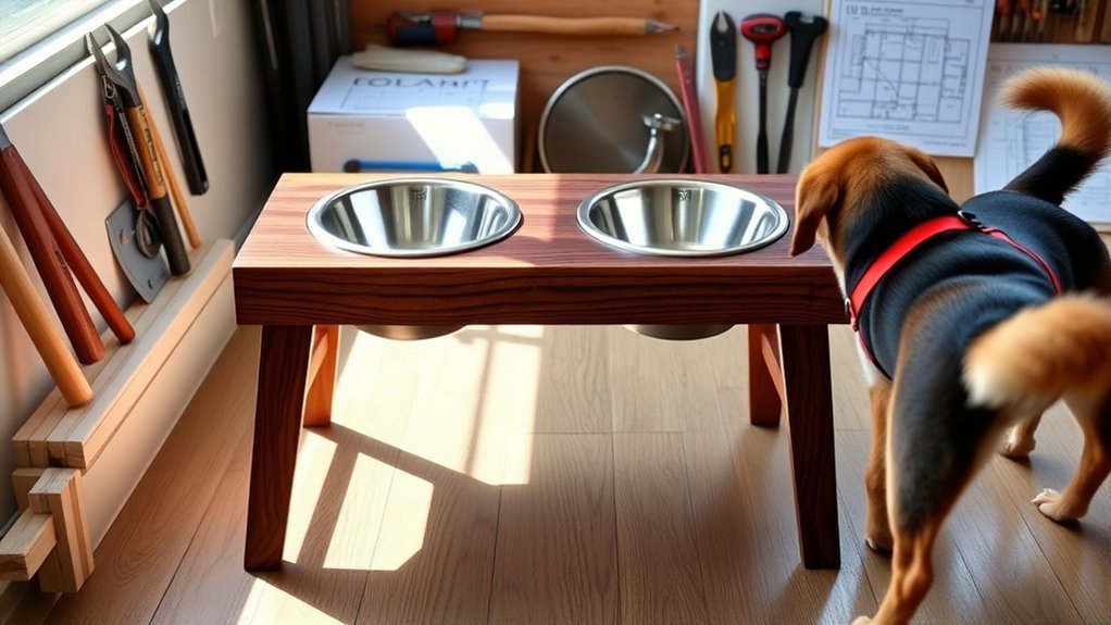 functional and customizable pet stands
