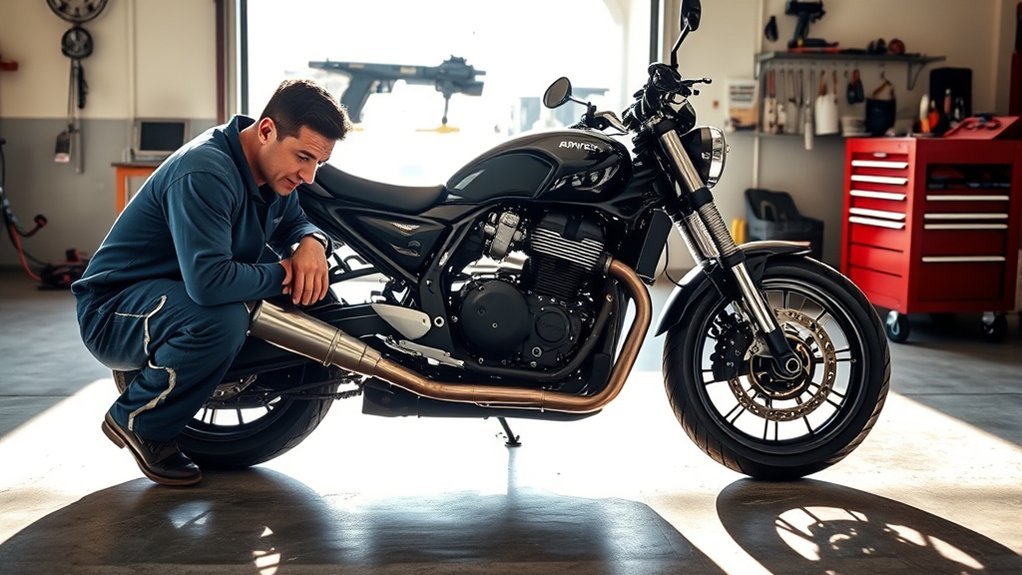 gas smell motorcycle safety