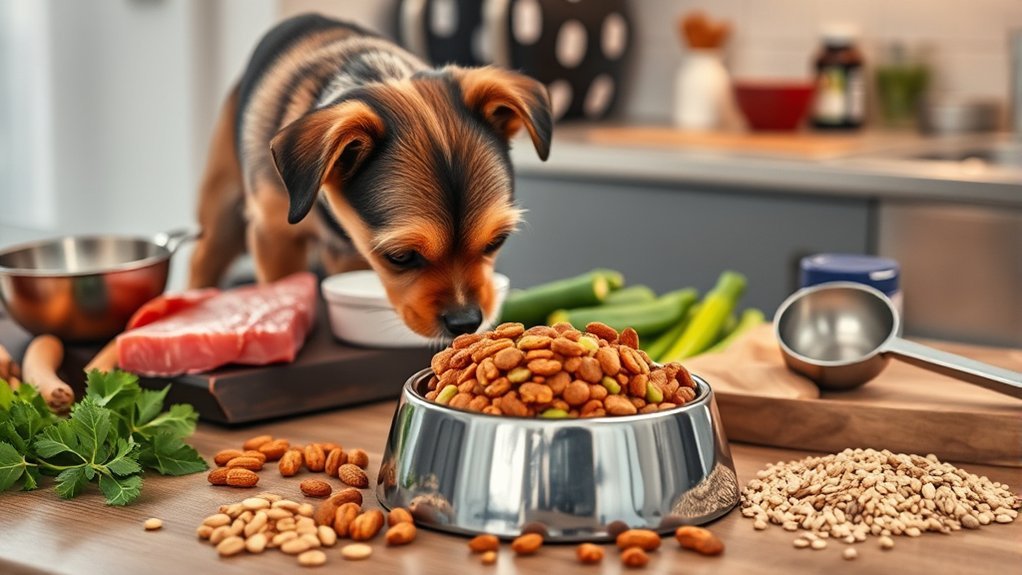 gradual dog food transition
