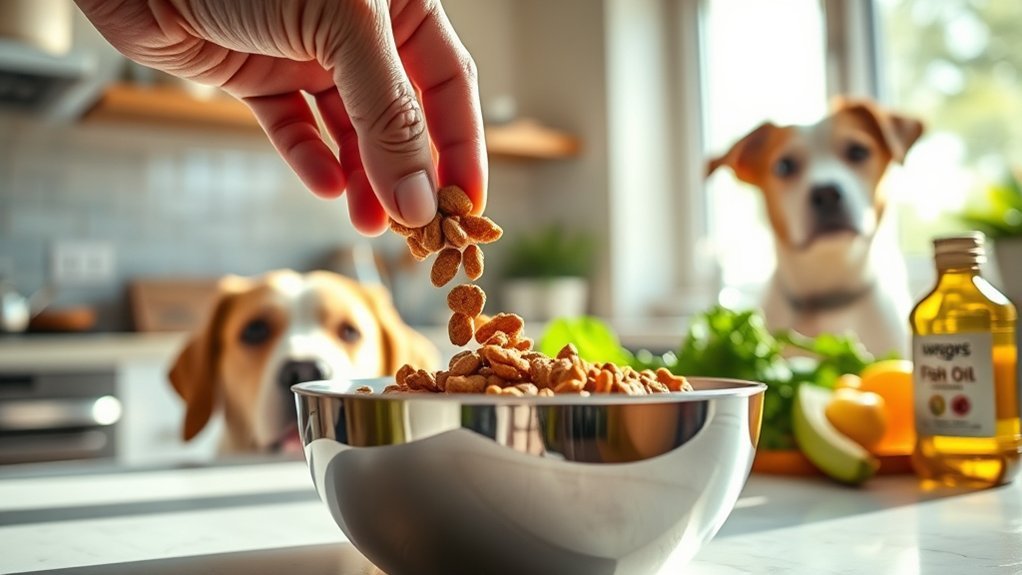 gradual dog food transition