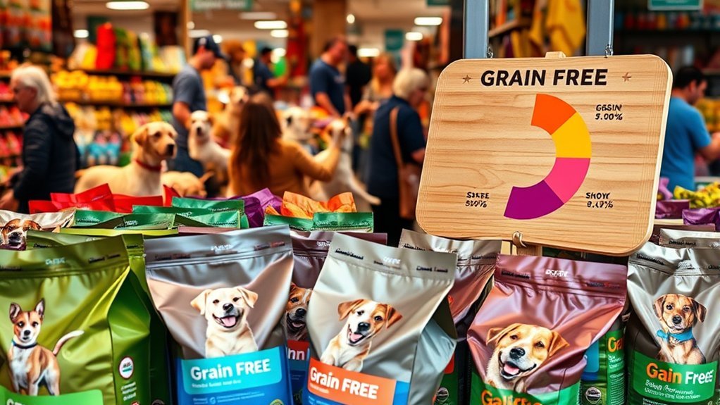grain free dog food market