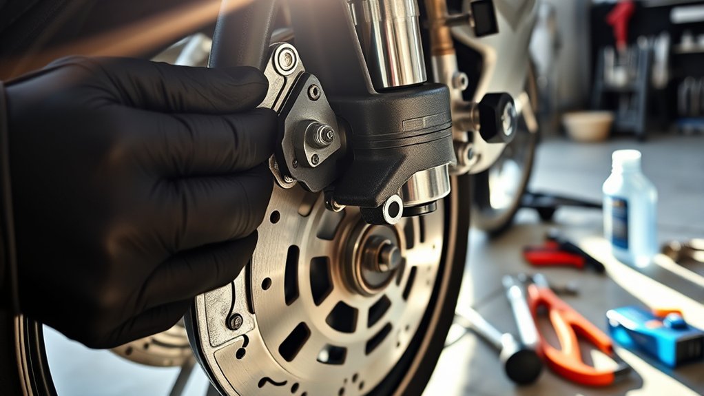 gravity bleed motorcycle brakes