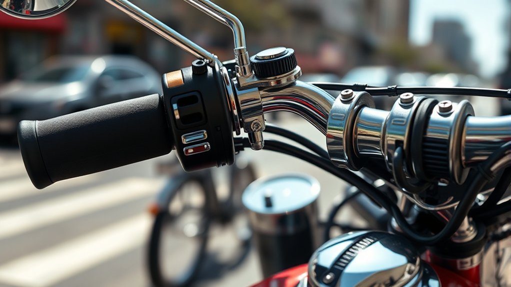 handlebars shaking at low speed