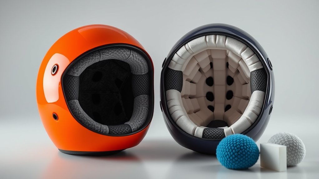 helmet liner safety comparison