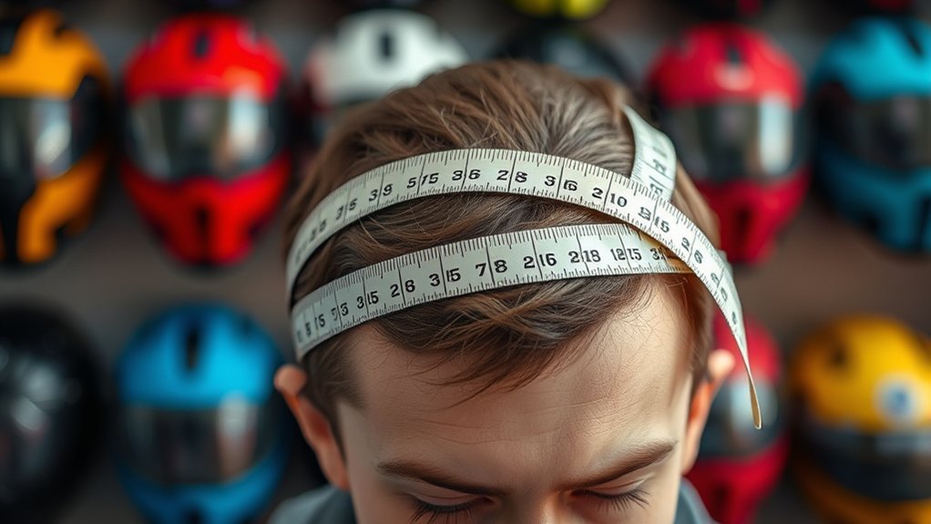 helmet size measurement guide
