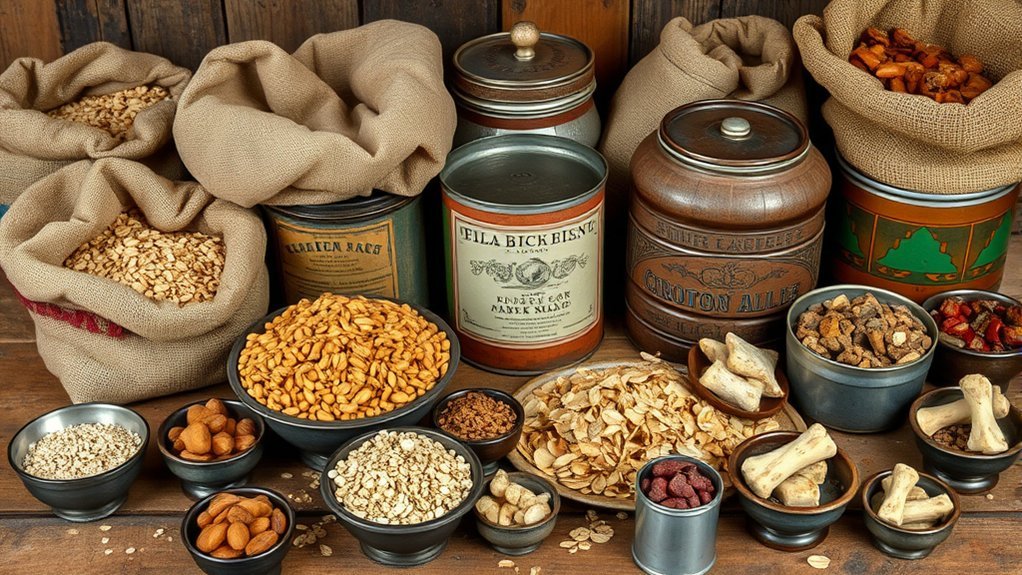 historic canine diet evolution