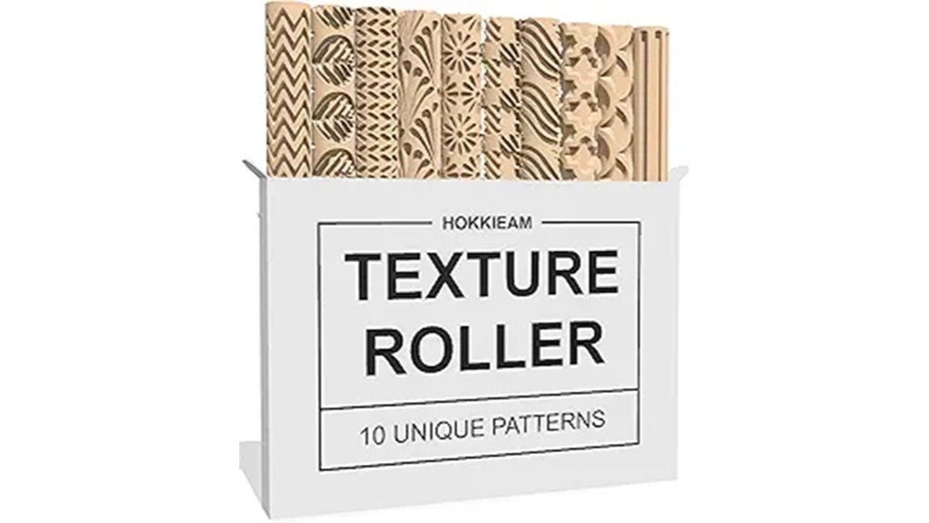 hokkieam clay texture rollers