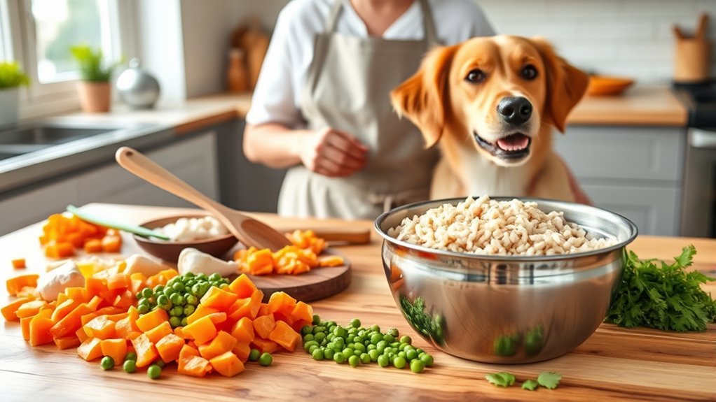 homemade dog food guidelines
