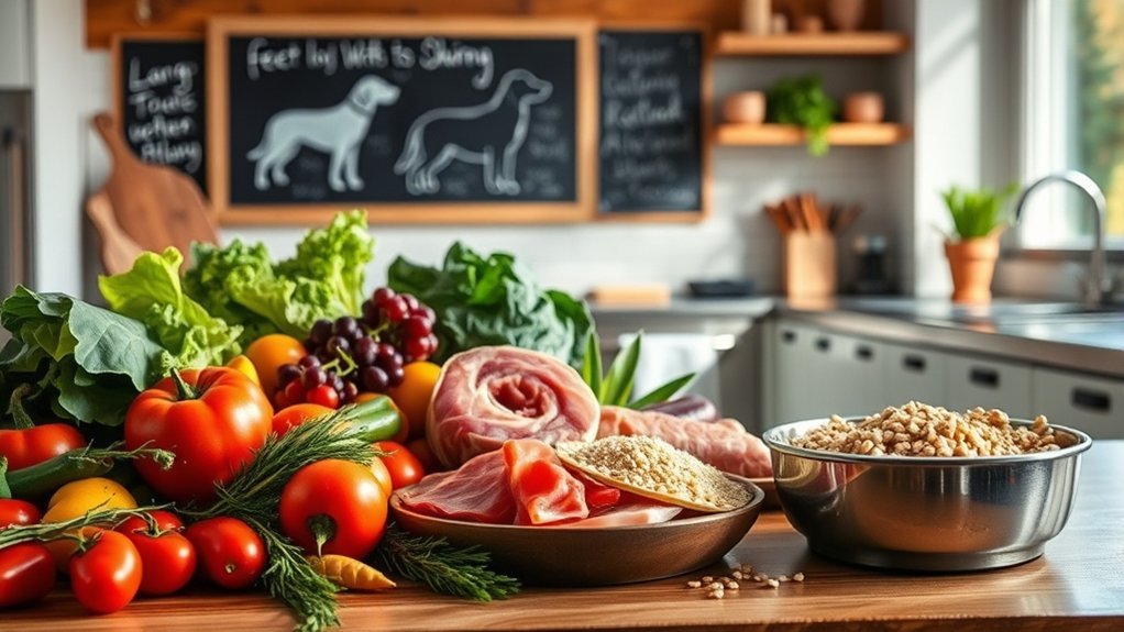 homemade nutritious meals dogs