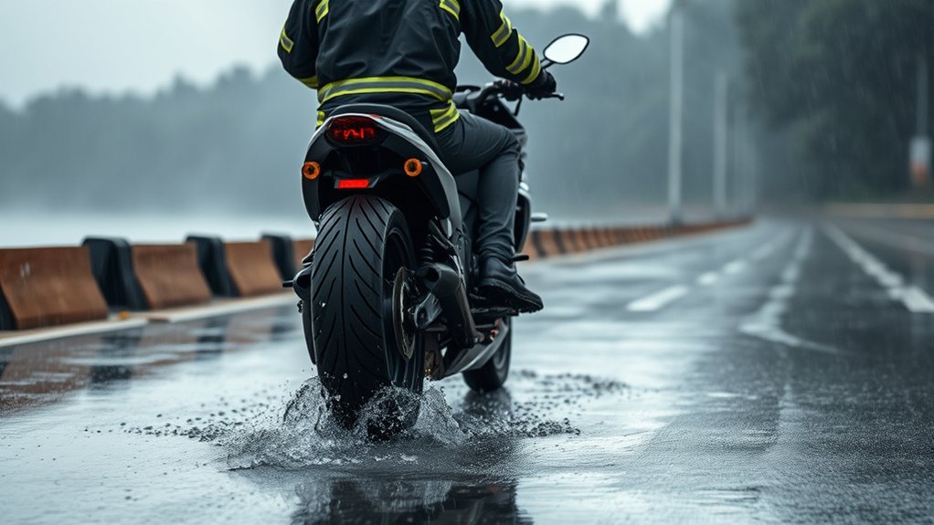 hydroplaning risks in rain