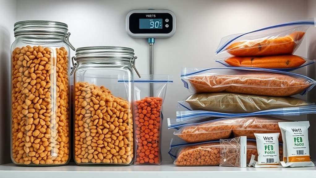 ideal dog food storage