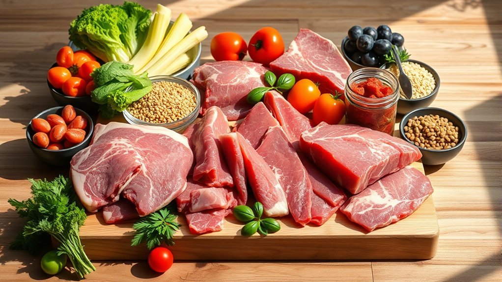 ideal meat content ratio