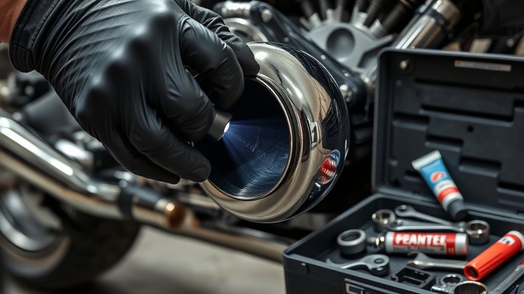 identify and fix exhaust leaks