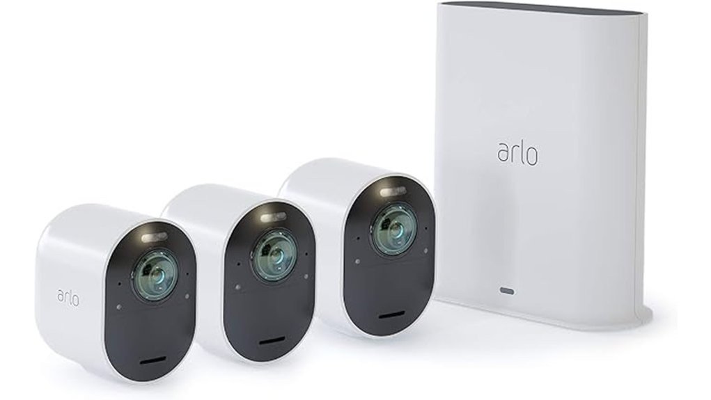 impressive security camera system