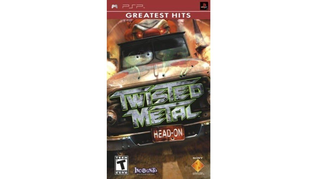 intense vehicular combat action