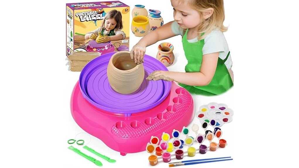 kid friendly pottery wheel