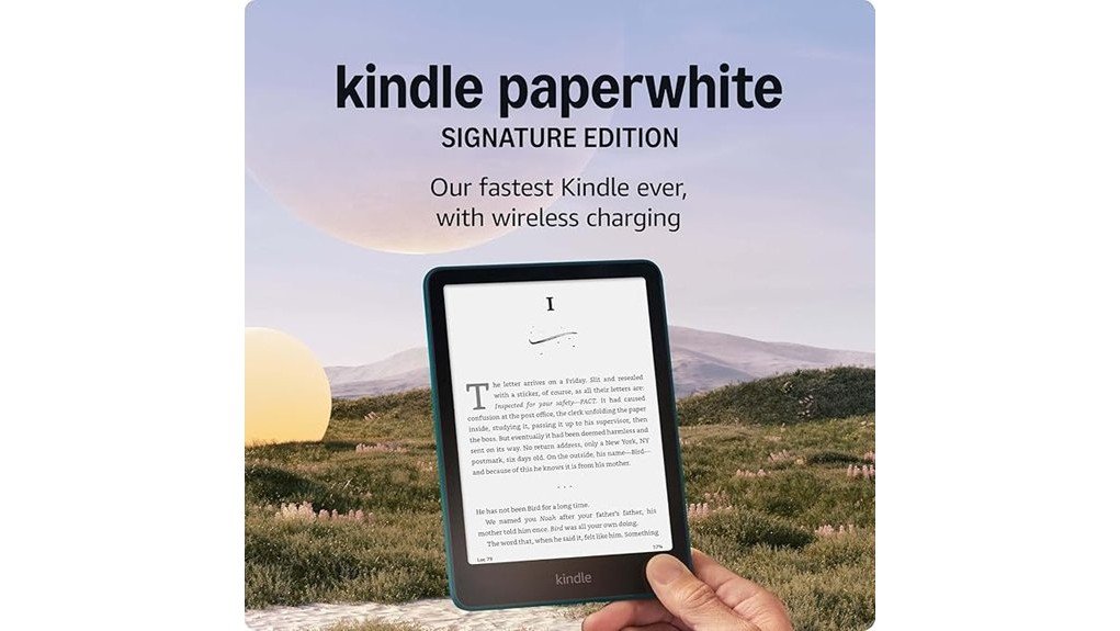 kindle paperwhite signature edition