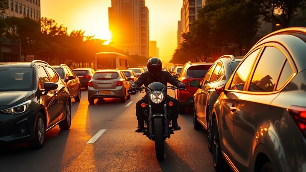 lane splitting enhances safety