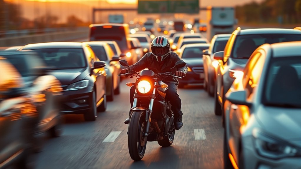 lane splitting enhances safety