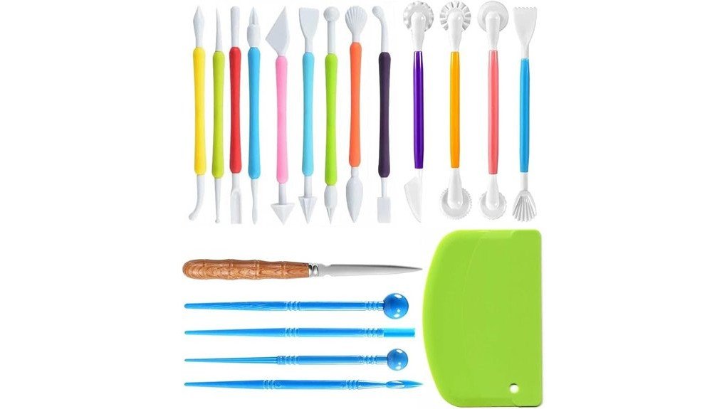 langqun air dry clay tools