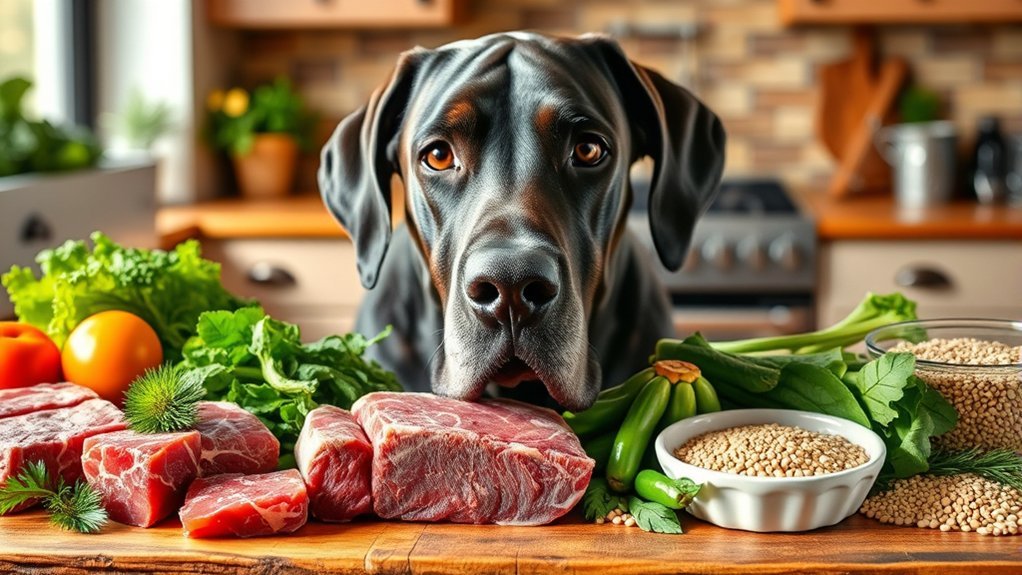 large dogs nutritional requirements