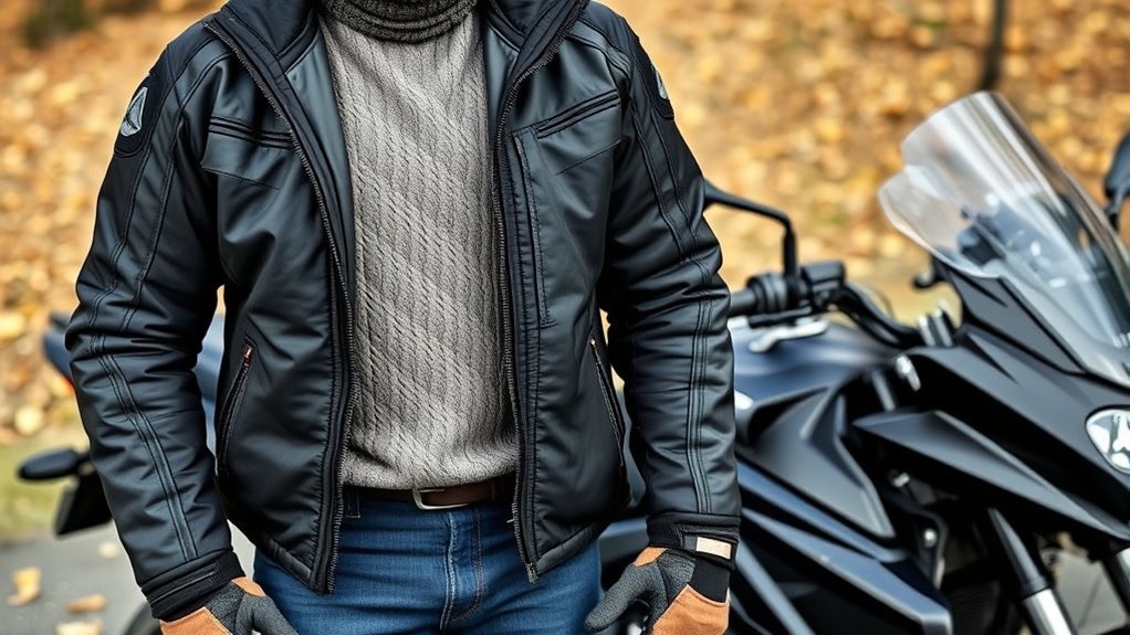 layering for motorcycle comfort