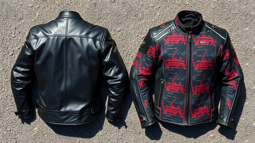 leather jackets offer superior protection