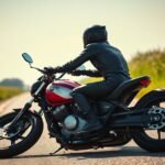 lift fallen motorcycle safely