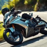 look through motorcycle turns