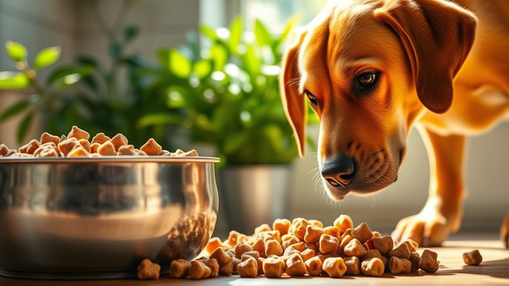 low residue dog food options