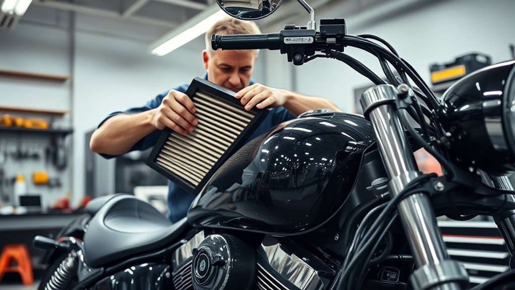 maintain air filter regularly