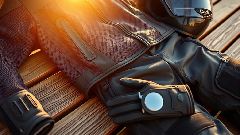 manage sweat in gear