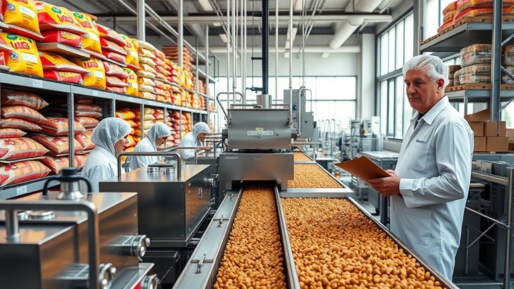 maximize dog food production