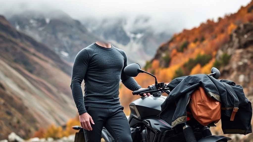 merino wool enhances riding comfort