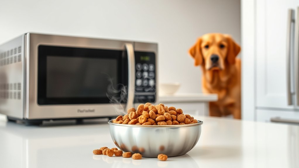 microwave dog food safety guidelines