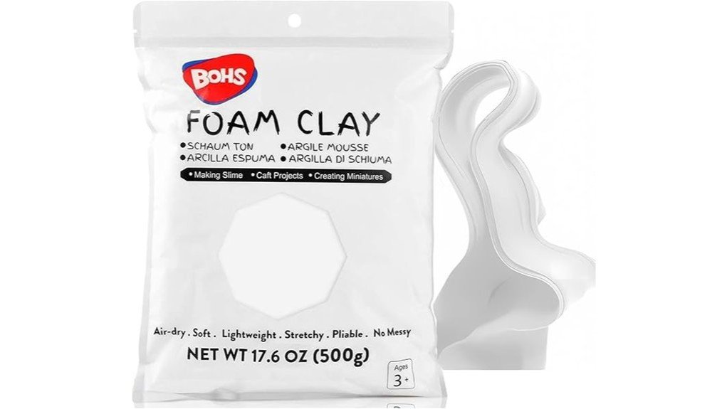 modeling foam clay review