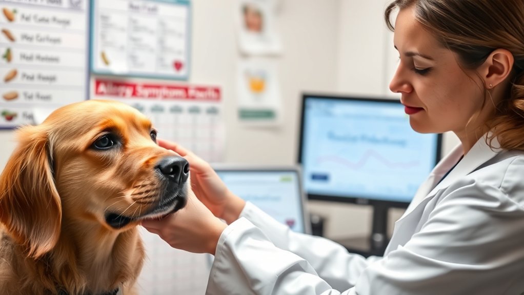 monitor dog food allergies