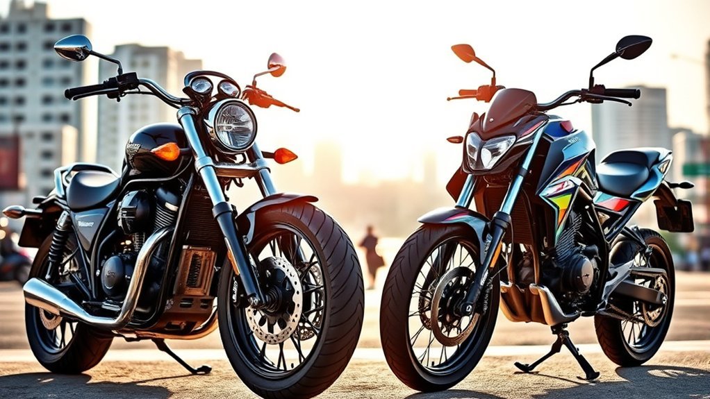 motorcycle and motorbike distinctions