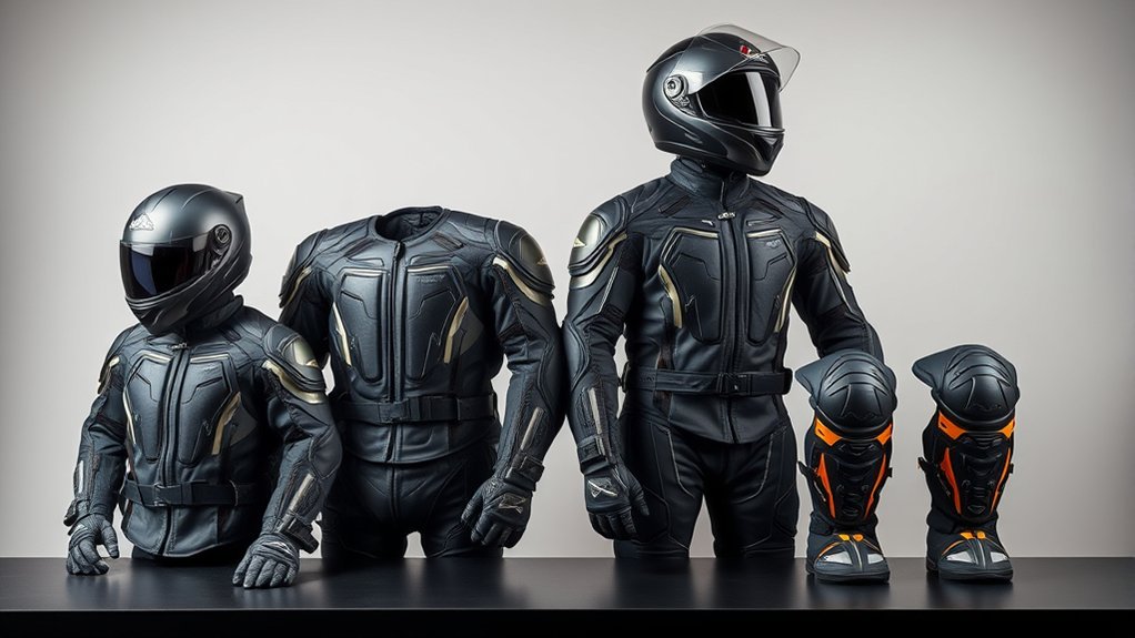 motorcycle armor protection levels