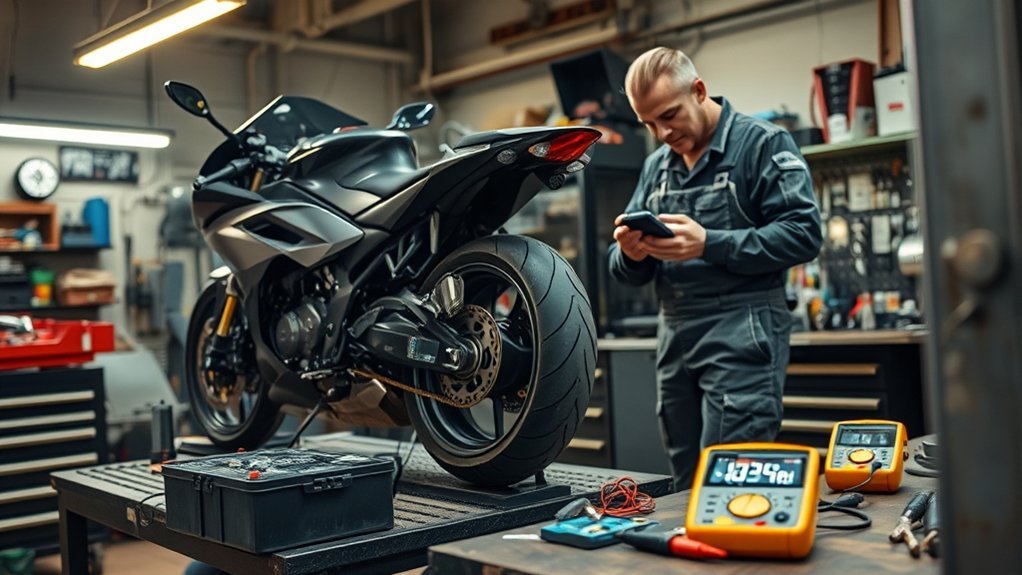 motorcycle battery maintenance tips