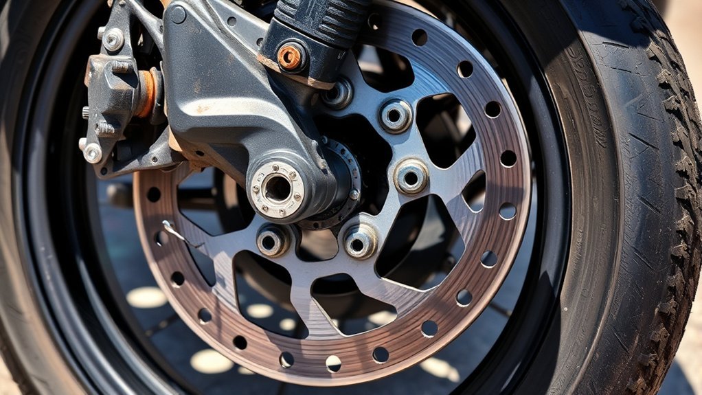 motorcycle brake squeal issues